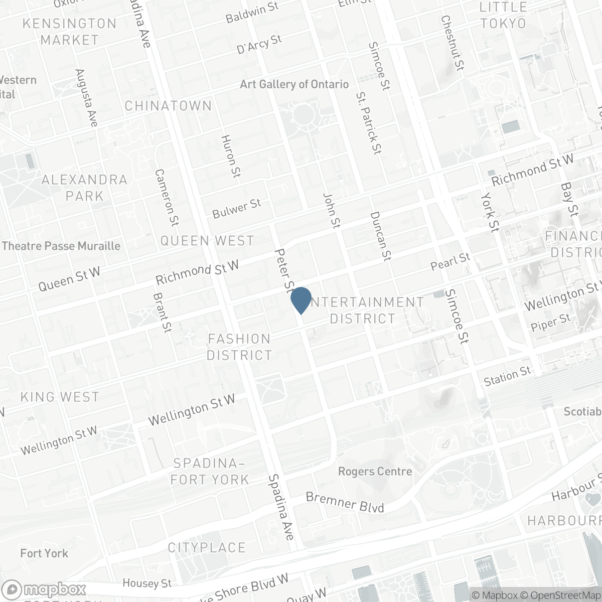 2810 - 87 PETER STREET, Toronto, Ontario M5V 2G5